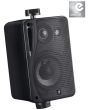 E-audio Black 3" 3 Way Mini Speakers 4 Ohms 80 W ABS Pair