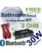 2X Ceiling Speakers Bathroom BLUETOOTH Wireless Streaming Amplifier FREE Cables