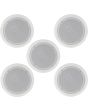 5x WHITE Ceiling Speakers with Dual Tweeters 6.5" 952.537