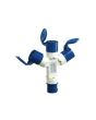 230V Blue 16A 3 Contact High Current Splitter