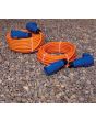16A High Current Extension Lead With Orange 2.5mm Cable 10m