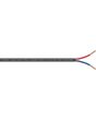 100m Hiflex-2 2x0.75mm CSA ,Copper Cored Black Speaker Cable