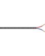 100m Hiflex-2 2x1mm CSA Oxygen Free Copper Cored Black Speaker Cable