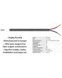 100m Hiflex-2 2x1mm CSA Oxygen Free Copper Cored Black Speaker Cable