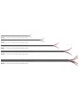 100m Hiflex-2 2x1.5mm CSA Oxygen Free Copper Cored Black Speaker Cable