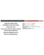 Eagle Turbo 2- Single Core  Screened  / Install Cable Black 1 x 0.22mm