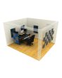60 X 60 X 5cm Foam Acoustic Tiles (Pack of 8) (Colour Charcoal Grey)