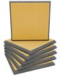 6 x Acoustic Sound Proofing 60 x 60 x 5CM FABRIC FACED TILE Natural