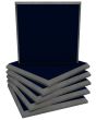 60 X 60 X 5CM FABRIC FACED TILE (Pack of 6) (Colour Ink Blue)