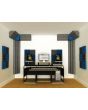 30 X 30 X 30cm Corner Acoustic Cube (Pack of 2)  Electric Blue