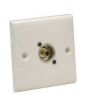 Phono Single Flush Surface Mounting Signal Outlet Plate NF2D-0