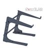 Soundlab DJ Computer Compact Fixed Height Laptop Stand inc Carry Case