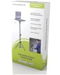 Adjustable Tripod Laptop Floor Stand For Meetings DJ Presentations
