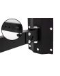 Black 35mm Heavy Duty Adjustable Speaker Wall Bracket (Pair)