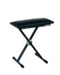 Height Adjustable Keyboard Stool with Fold Away Legs