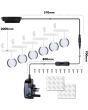 Eagle Warm White 12V Set of 6 Puck/Under Counter Lights