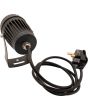 FXLAB Black 5W White LED Pinspot 