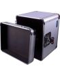 Record Case, Silver Euro Style Album Case Holds 70 Records