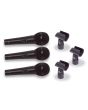 Soundlab Dynamic Microphone Kit, 3x Handheld Microphones with Case