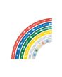 45m Ice White Static LED Rope Light Kit With Wiring Accessories Kit 