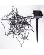 RED LED Solar Powered Outdoor String Lights 500 LED's 50M Length