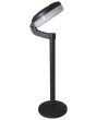 Luxform Lighting Montana Solar Post Light in Black