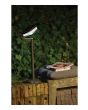 Luxform Lighting Montana Solar Post Light in Black