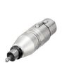Neutrik NA2FPMM 3 Pin XLR Female to Phono Plug Adaptor