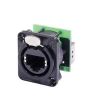 Neutrik NE8FDPB Ethercon RJ45 Feed Through Connector