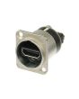 Neutrik NAHDMI-W HDMI 1.3 Feedthrough Adaptor with D-Shape Housing