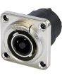 Neutrik 4 Pole Metal Speakon Chassis Socket With Gold Plated Terminals