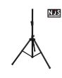 NJS Speaker Stand Adjustable Black Aluminum 35mm Pole 20Kg Load