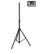 Njs Adjustable Black 35mm Top Aluminium Speaker Stand