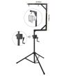 Heavy Duty Lighting Stand with Winch