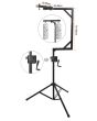 Heavy Duty Lighting Stand/Line Arraywith Swivel Arm and Winch