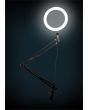 LED 360 Selfie Ring Light with Boom Arm and Mounting Clamp