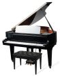 Black Piano Or Keyboard Bench With Storage Compartment