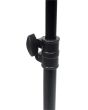 NJS Black Perforated Sheet Music Stand with Height  Angle Adjustment