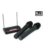 Handheld Radio Microphone, NJS VHF Twin System , 173.80 174.5