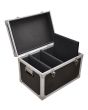 NJS Flight case with 3 removable dividers and 2 carrying handles