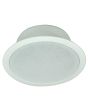 Ceiling Speaker, White 100v Line Round Flush Fit 