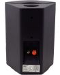 Black Wall Bookshelf 100v/8ohm 5.25inch Pair Speakers