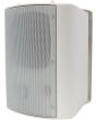 White Wall Bookshelf 100v/8ohm 6.5inch Pair Speakers