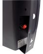 Black Wall Bookshelf 100v/8ohm 6.5inch Pair Speakers