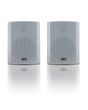 Eagle 40W 6.5" 100v Line or 8 Ohm Outdoor White Speaker (Pair)