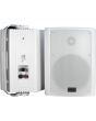Eagle 40W 6.5" 100v Line or 8 Ohm Outdoor White Speaker (Pair)