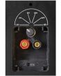 Eagle p602xha, Black 100v Line, 8ohm 16w Wall Speaker With Bracket 