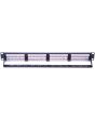 1U 19" 24 Port Cat6 Patch Panel 