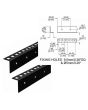 19 INCH RACK STRIP - FLIGHT CASES - ALL U SIZES - SOLD IN PAIRS
