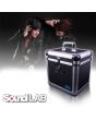 Record Flightcase, Black Euro Style Album Case, Holds 70 Records
